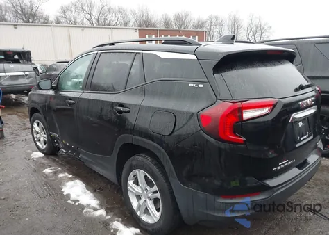 2022 GMC Terrain Awd Sle из США, поврежденный, VIN 3GKALTEV5NL103284